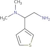 [2-Amino-1-(thiophen-3-yl)ethyl]dimethylamine