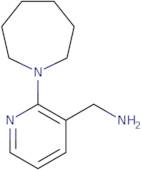 [2-(1-Azepanyl)-3-pyridinyl]methanamine