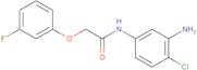 N-(3-Amino-4-chlorophenyl)-2-(3-fluorophenoxy)-acetamide