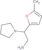 2-(5-Methylfuran-2-yl)-2-(pyrrolidin-1-yl)ethan-1-amine