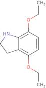 4,7-Diethoxy-2,3-dihydro-1H-indole