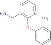 1-[2-(2-Methylphenoxy)pyridin-3-yl]methanamine