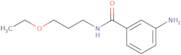 3-Amino-N-(3-ethoxypropyl)benzamide