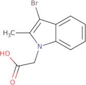 2-(3-Bromo-2-methyl-1H-indol-1-yl)acetic acid