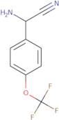 2-Amino-2-[4-(trifluoromethoxy)phenyl]acetonitrile