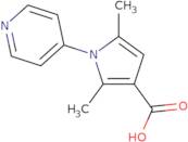 2,5-Dimethyl-1-(pyridin-4-yl)-1H-pyrrole-3-carboxylic acid
