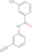 3-Amino-N-(3-cyanophenyl)benzamide