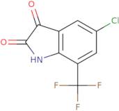 5-Chloro-7-(trifluoromethyl)indoline-2,3-dione