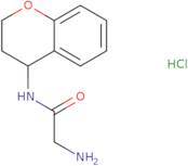 2-Amino-N-(3,4-dihydro-2H-1-benzopyran-4-yl)acetamide hydrochloride