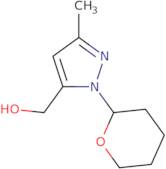 (3-Methyl-1-(tetrahydro-2H-pyran-2-yl)-1H-pyrazol-5-yl)methanol