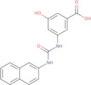 3-Hydroxy-5-{[(naphthalen-2-yl)carbamoyl]amino}benzoic acid