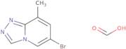 6-bromo-8-methyl-[1,2,4]triazolo[4,3-a]pyridine formate