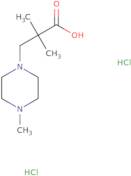 2,2-Dimethyl-3-(4-methylpiperazin-1-yl)propanoic acid dihydrochloride