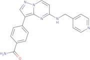 4-5-(4-Pyridylmethylamino)pyrazolo1,5-apyrimidin-3-ylbenzamide