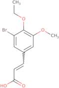 (2E)-3-(3-Bromo-4-ethoxy-5-methoxyphenyl)prop-2-enoic acid
