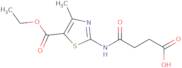 4-{[5-(Ethoxycarbonyl)-4-methyl-1,3-thiazol-2-yl]amino}-4-oxobutanoic acid