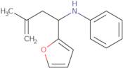 (1-Furan-2-yl-3-methyl-but-3-enyl)-phenyl-amine