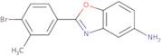 2-(4-Bromo-3-methylphenyl)-1,3-benzoxazol-5-amine