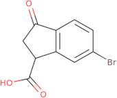 6-Bromo-3-oxo-2,3-dihydro-1H-indene-1-carboxylic acid