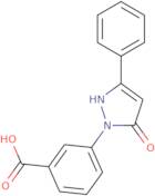 3-(5-Oxo-3-phenyl-2,5-dihydro-1H-pyrazol-1-yl)benzoic acid