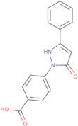 4-(5-Oxo-3-phenyl-2,5-dihydro-1H-pyrazol-1-yl)benzoic acid