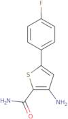 3-Amino-5-(4-fluorophenyl)thiophene-2-carboxamide