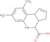 7,9-Dimethyl-3a,4,5,9b-tetrahydro-3H-cyclopenta[C]quinoline-4-carboxylic acid