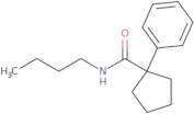 N-butyl-1-phenylcyclopentane-1-carboxamide