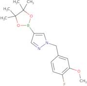 1-(4-Fluoro-3-methoxybenzyl)-4-(4,4,5,5-tetramethyl-1,3,2-dioxaborolan-2-yl)-1H-pyrazole