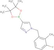 1-(3-Fluoro-2-methylbenzyl)-4-(4,4,5,5-tetramethyl-1,3,2-dioxaborolan-2-yl)-1H-pyrazole