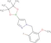 1-(2-Fluoro-6-methoxybenzyl)-4-(4,4,5,5-tetramethyl-1,3,2-dioxaborolan-2-yl)-1H-pyrazole