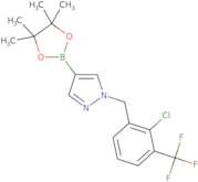 1-(2-Chloro-3-(trifluoromethyl)benzyl)-4-(4,4,5,5-tetramethyl-1,3,2-dioxaborolan-2-yl)-1H-pyrazole