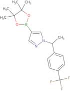 1-(1-(4-Trifluoromethylphenyl)ethyl)-4-(4,4,5,5-tetramethyl-1,3,2-dioxaborolan-2-yl)-1H-pyrazole