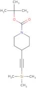 tert-butyl 4-trimethylsilyl)ethynyl)piperidine-1-carboxylate