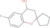 (4S)-6-Fluoro-3,4-dihydrospiro[1-benzopyran-2,1'-cyclopentane]-4-ol