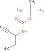 tert-Butyl N-[(1R)-1-cyanopropyl]carbamate