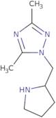 3,5-Dimethyl-1-{[(2S)-pyrrolidin-2-yl]methyl}-1H-1,2,4-triazole