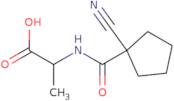 (2R)-2-[(1-Cyanocyclopentyl)formamido]propanoic acid