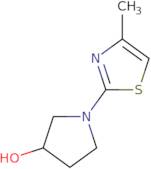 (3R)-1-(4-Methyl-1,3-thiazol-2-yl)pyrrolidin-3-ol