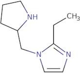 2-Ethyl-1-{[(2R)-pyrrolidin-2-yl]methyl}-1H-imidazole