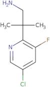 2-(5-Chloro-3-fluoropyridin-2-yl)-2-methylpropan-1-amine