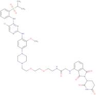 N-[2-[2-[2-[4-[4-[[5-Chloro-4-(2-propan-2-ylsulfonylanilino)pyrimidin-2-yl]amino]-3-methoxyphenyl]…