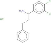 1-(3,4-Dichlorophenyl)-3-phenylpropan-1-amine hydrochloride