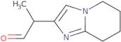 2-{5H,6H,7H,8H-Imidazo[1,2-a]pyridin-2-yl}propanal