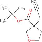 tert-Butyl 3-(prop-2-yn-1-yl)oxolane-3-carboxylate