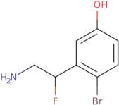 3-(2-Amino-1-fluoroethyl)-4-bromophenol
