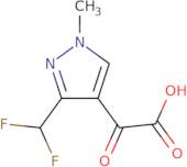 2-[3-(Difluoromethyl)-1-methyl-1H-pyrazol-4-yl]-2-oxoacetic acid