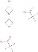 1-(Azetidin-3-yl)azetidin-3-ol, bis(trifluoroacetic acid)