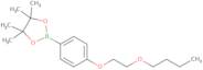 2-(4-(2-Butoxyethoxy)phenyl)-4,4,5,5-tetramethyl-1,3,2-dioxaborolane