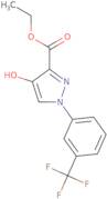 Ethyl 4-hydroxy-1-(3-(trifluoromethyl)phenyl)-1H-pyrazole-3-carboxylate